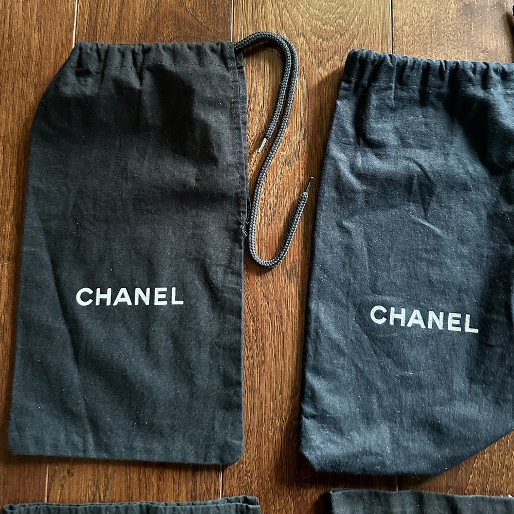 Authentic Chanel Shoe Dust Bags. New!